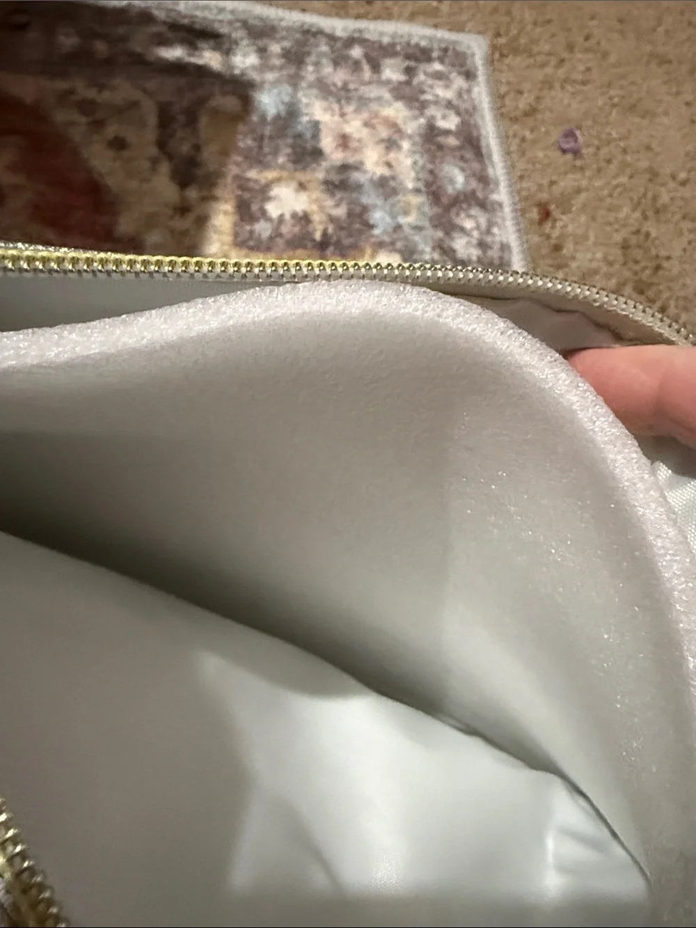 NEWSilver Rainbow Cosmetic Pouch with Multicolor Arch also could be a pencil bag